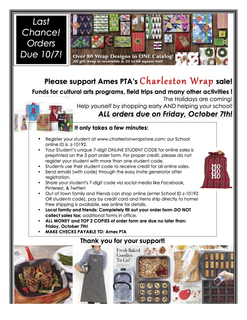 ames-pta-orders-due-flyer-to-post-now