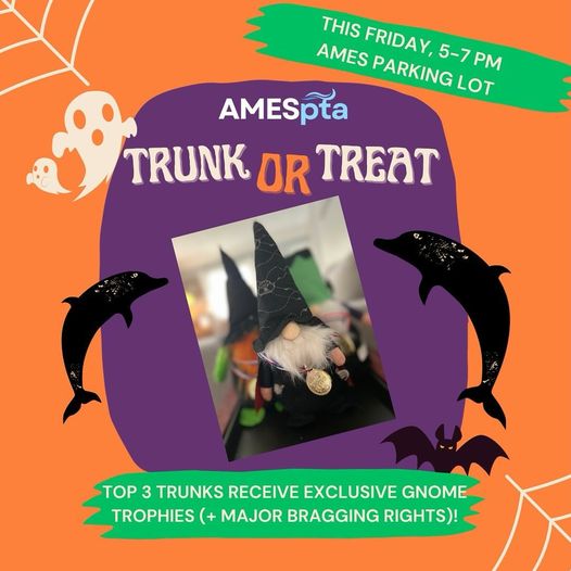 Our Spooktacular Trunk or Treat event is Friday 10/27