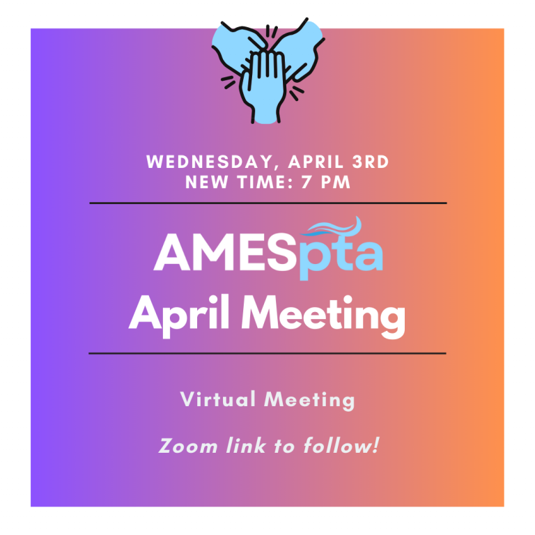 April General Meeting 4/3 at 7pm!