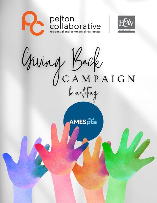Pelton Collaborative Giving Back Campaign with Ames PTA
