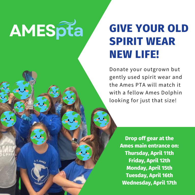 Introducing: Ames Spirit Wear Recycling Program! 🌎♻️🐬🎉