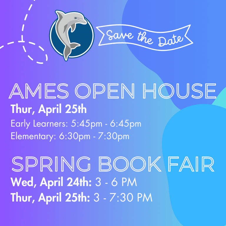 Spring Open House and Book Fair!